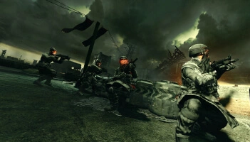 Killzone Characters stood with guns