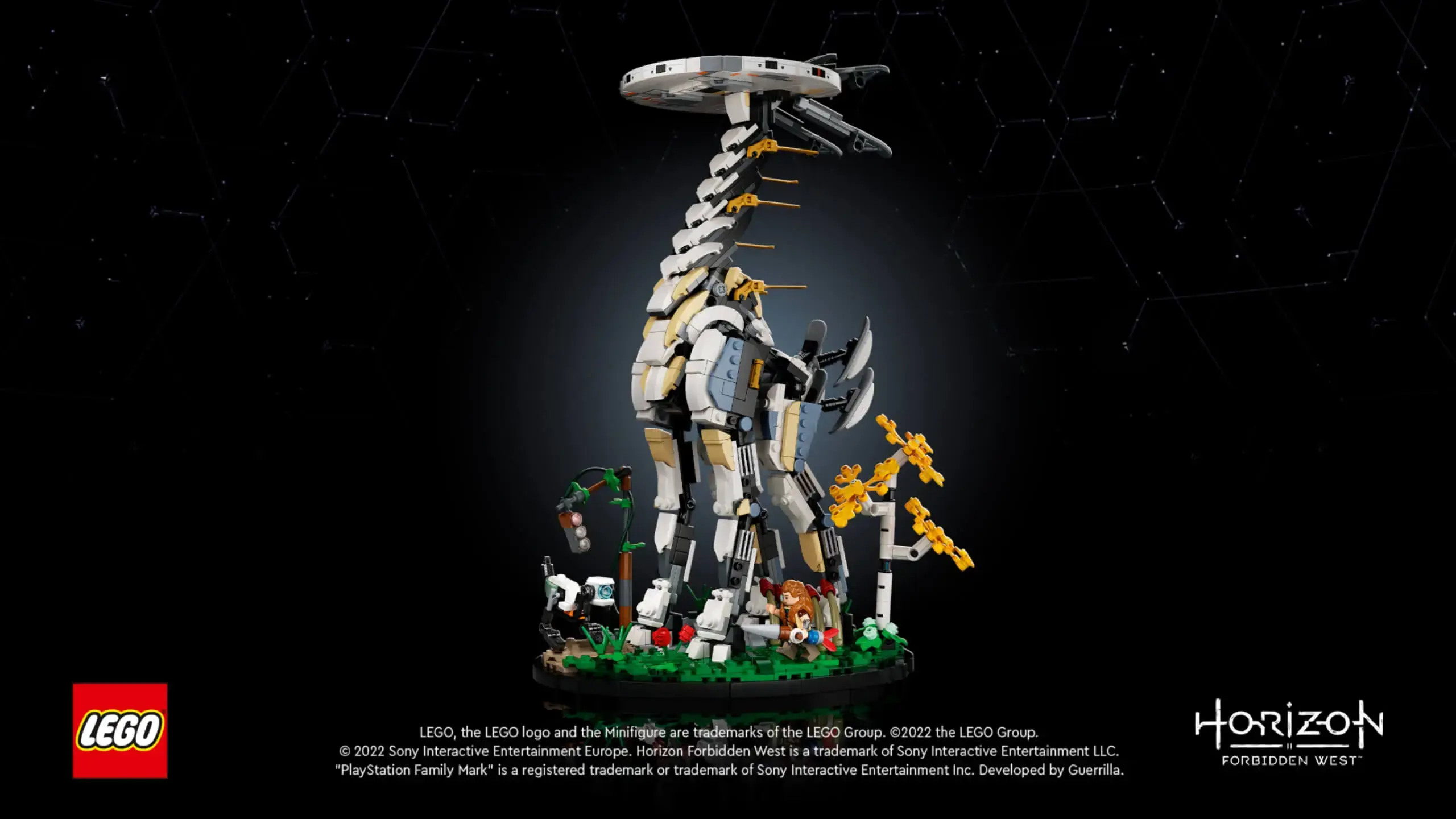 ウォールオブジェクト Iconic Tallneck Machine comes to Lego® - Guerrilla Games