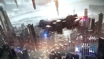 Killzone screenshot of flying