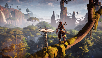 Screenshot from Horizon Zero Dawn